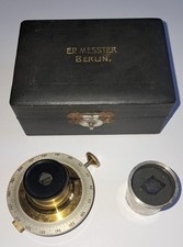 Lot XIX Century micro accessories 3 original box Ed. Messter Berlin-Enrst Leitz