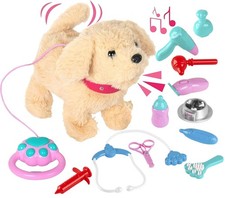 Electronic Plush Puppy Dog Walking Barking