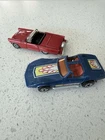 Vintage Toy Cars Corgi 1980 Ford Thunderbird Matchbox 1979 Chevrolet Corvette
