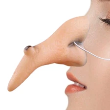 Fake Long Nose Realistic Witch Prosthetic Long Nose For Halloween Cosplay