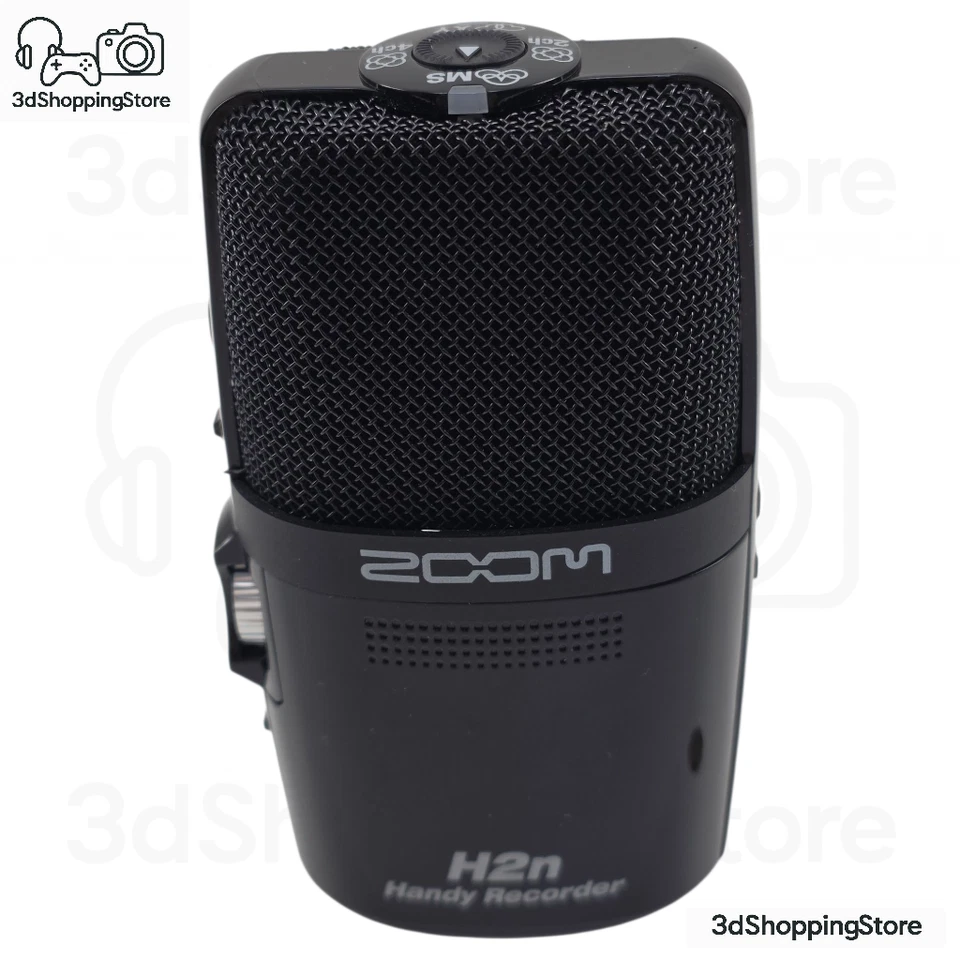 Zoom H2n Handy Recorder tragbarer digitaler Audioaufnahmegerät Schwarz - Bild 2 von 4