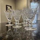 Gorgeous Set Of 8 Vintage Waterford Crystal Tramore Pattern Stickers Etched