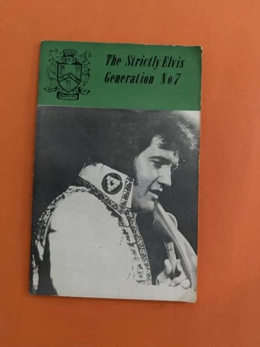 Strictly Elvis Generation Fan Club Booklet # 7