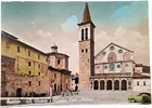 SPOLETO - IL CATOMO E TEATRO CAIO MELISSO - NV - FG - WATERCOLOR