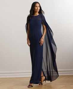 Ralph Lauren Cape Dress
