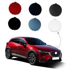 Car Front Bumper Tow Hook Cover Cap Towing Eye for Light Blue Left Driver side