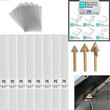 Car Repair Tool Kit: 100 PE Rods + 600 Hot Fasteners + Reinforcement Mesh