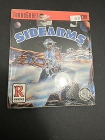 Side Arms TurboGrafx-16 1990 New Sealed Crushed Box Torn Shrink TG16 Sidearms