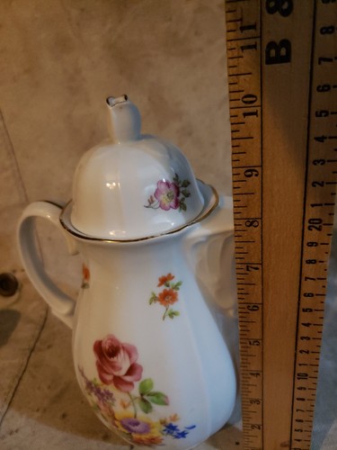 Wunsiedel Bavaria Porzellan Kaffee Teekanne Teekanne Germany (#10) - Bild 13 von 13