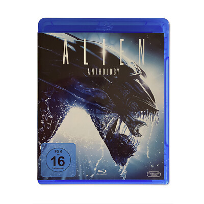 Alien Anthology, Blu-Ray Box, Teil 1-4, dt. Ausgabe