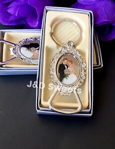 24-Wedding Favors Bride & Groom Giveaway Recuerdos Nuestra Boda Keychains Box 