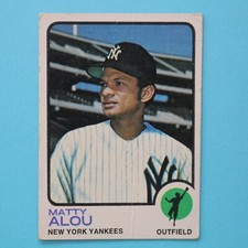 1973 Topps Baseball #132 Matty Alou - Very Good to Excellent Condition