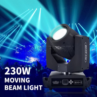 230W 7R Beam Moving Head Stage Light Sharpy Zoom 17Gobo 16+8Prism DJ Show Event