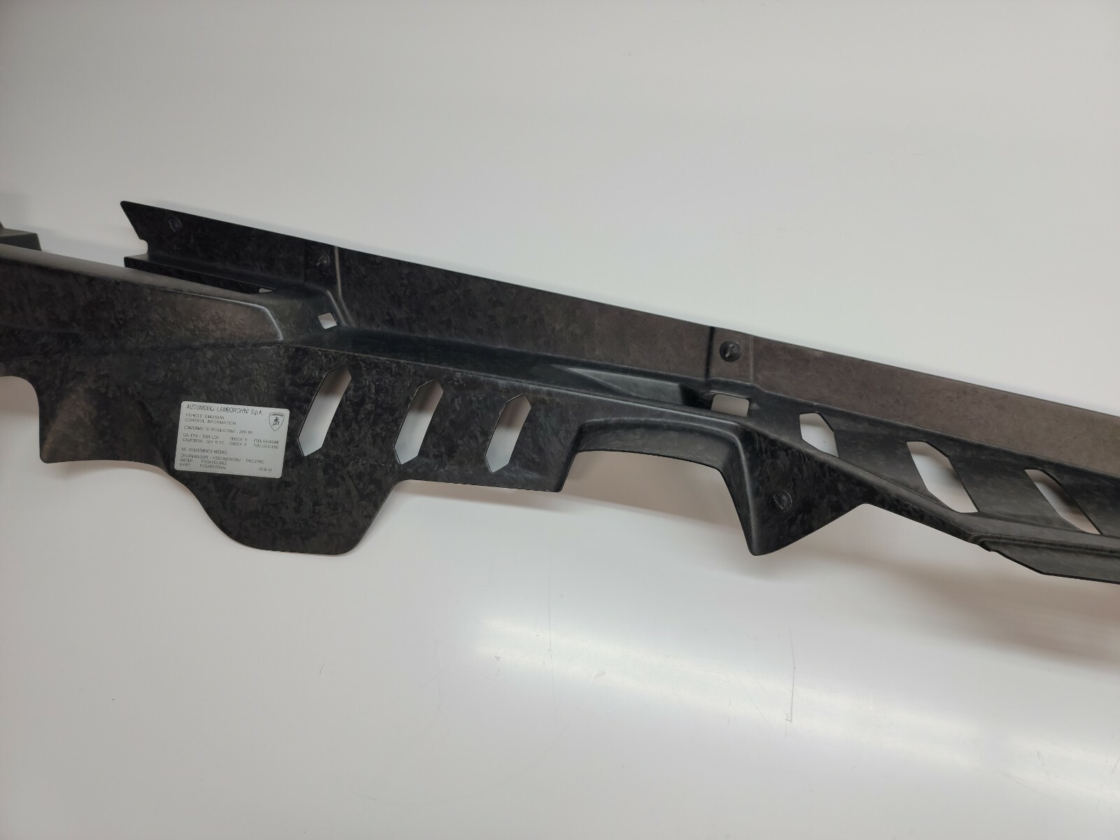 LAMBORGHINI HURACAN LP610 RIGHT FORGED CARBON ENGINE BAY PANEL OEM 4T0863082