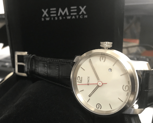 RELOJ XEMEX PICCADILLY LUJO CUARZO Ref. 088.1430 FECHA NUEVO MODELO SWISS MADE - Imagen 4 de 5