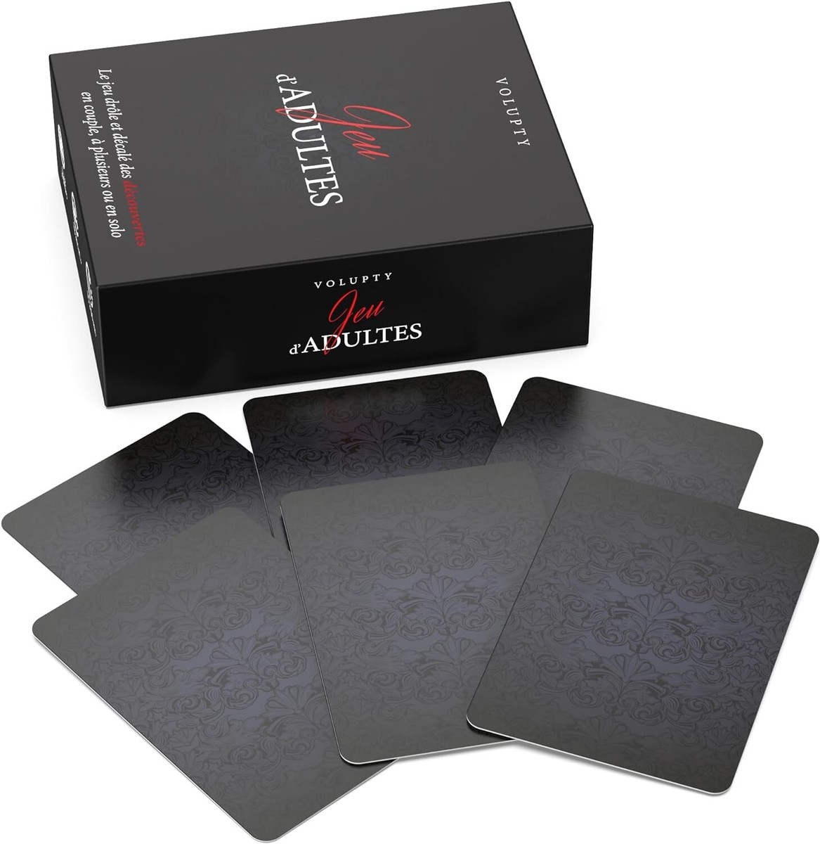 VOLUPTY – Jeu De Cartes 180 – Amour, Désirs Et Humour – En Couple, Solo Ou à Plusieurs – Idée Cadeau Original