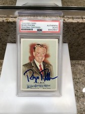 Regis Philbin 2010 Topps Allen & Ginter Signed Autographed Card PSA COA Slabbed