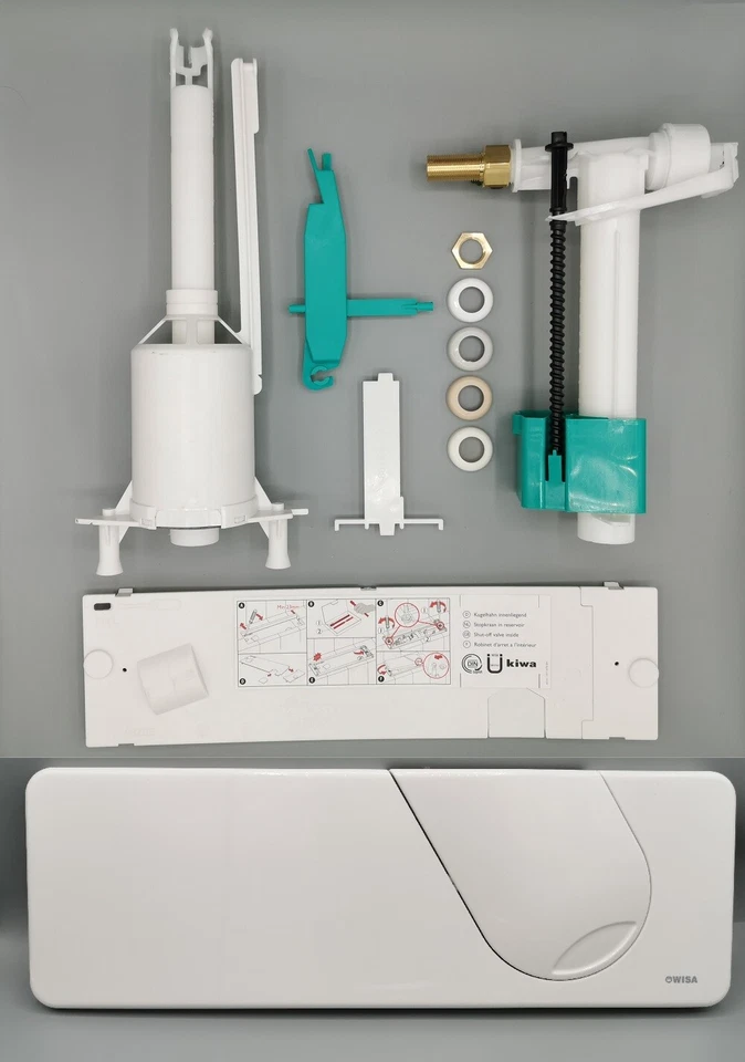 WISA | 2100/ 2102 Top Ersatzteil Set Renovierung v. oben ODER Drückerplatte
