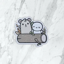 TheCoffeeMonsterzCo TCMC | Oh, A Log Vinyl SOLD OUT Vinyl Sticker