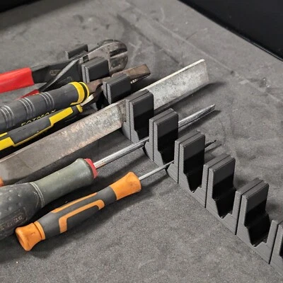 Magnetic Pliers Screwdriver Holder - Mechanic Toolbox Drawer Organiser