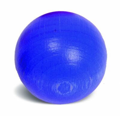 Kugel 35mm blau - Laufteil für nic MB Multibahn / Kugelbahn, Ersatzkugel # 1623