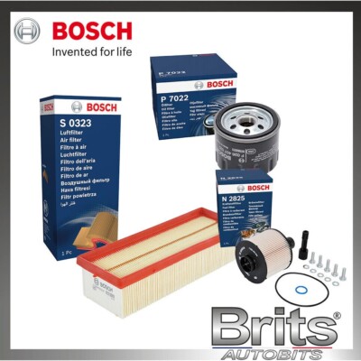 Bosch Service Kit for Dacia Duster 1.5 DCi (2010-2018)   Oil & Air & Fuel Filter