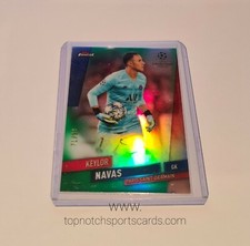 2019/20 Topps Finest UEFA CL Soccer Green Keylor Navas 71/99