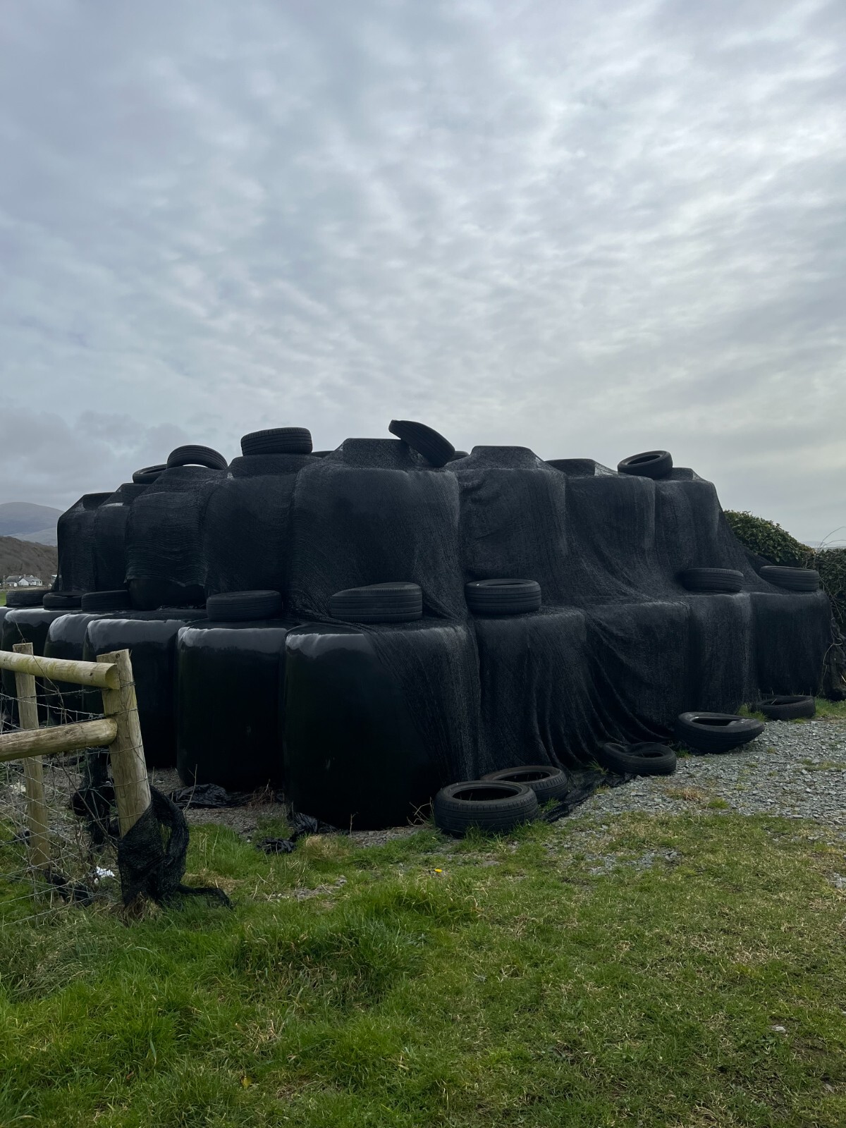 Silage Stack Netting 8m x 25m High Density Polyethylene Cover Bird ...