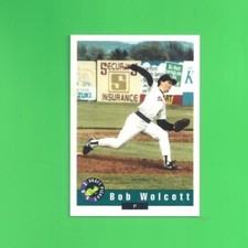 MLB 1992 Classic Draft Picks BOB WOLCOTT #37 North Medford HS Black Tornado 