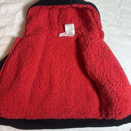 Marvel Spider Man Youth Plush black & Red Size 3T Full Zip Fleeced Plush Hoodie - Picture 4 of 9