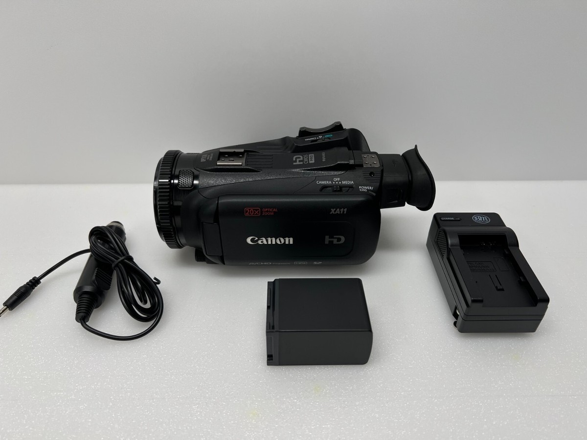 Canon XA11 HD Flash Memory Premium Camcorder Black