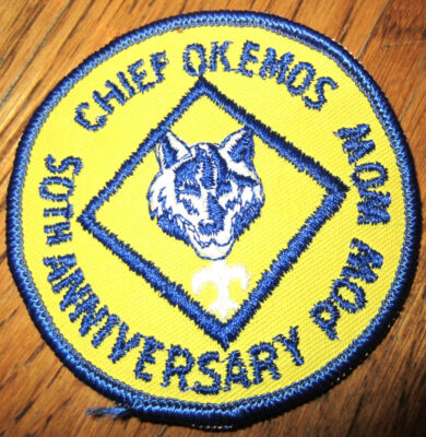 Boy Scout Uniform Patch Chief Okemos 50Th Anniversary Pow Wow