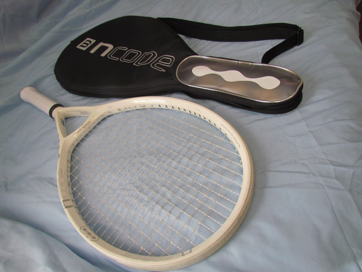 レア Wilson n code n1 グリップ2 デカラケ ケース付き 軽量 Wilson nCode n1 Force Super OS 125 Grip 4 1/2 (4) Tennis