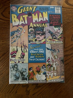 Giant Batman Annual 2   DC 80-pg. Anthology Batman Family Pin-Up 1961