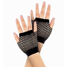 Banned Alternative Fingerlose Handschuhe - Fishnet Goth Gothic Punk Alternative
