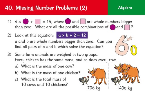 KS2 SATS Year 6 Maths and English Practice Question Cards Ages 10-11 CGP - Picture 12 of 12