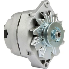 Alternator For Tractor 1-Wire 63 Amp Delco 10SI Alternator 3/8 Pulley 400-12165
