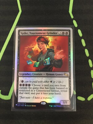mtg card spike MTG Magic The Gathering Spike, Tournament Grinder Foil List Commander