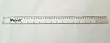 Ruler Rulers Westcott 45cm 18" Clear Shatter Proof School Office Drawing Measure