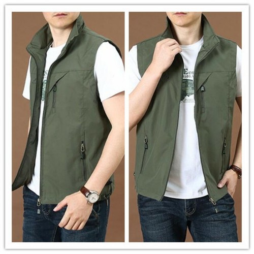 Men Waistcoat Jacket Summer Youth 
