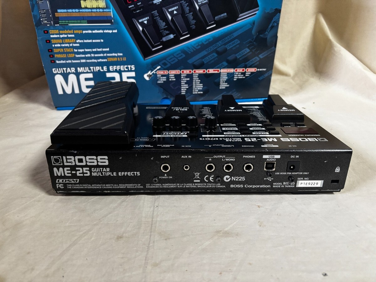 BOSS ME-25 Guitar Multi-Effects Processor w/ box | eBay