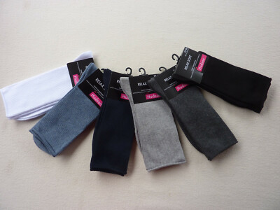 HUDSON Herren RELAX SOFT Socken Rollrand o. Gummifäden Gr. 39-42, 43-46, 47-50
