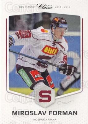 2018-19 Czech OFS #176 Miroslav Forman