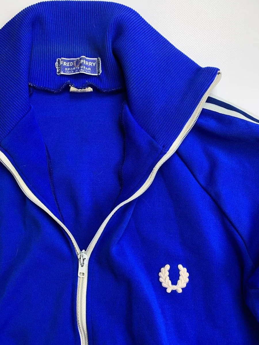 Vintage Fred Perry Track Top Jacket Tennis Skinhead 80s Made in England 90s  Men