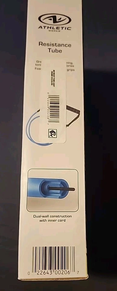 Banda de Entrenamiento Tubo de Resistencia Ligera Extra Pesada Athletic Works Totalmente Nueva Foto 3 de 4