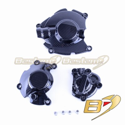 R1 Engine Case 2015-2021 Yamaha R1 R1S R1M FZ10 100% Carbon Fiber Engine Case Cover ...