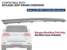 Chrome Rear Bumper Trim Fits 2014 - 2022 Grand Cherokee Lower Center 68143485ab