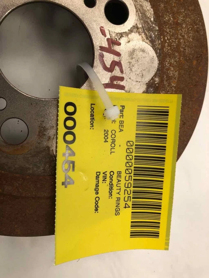 Toyota Corolla 2003 2008 sedán 1,8 L tambor de freno trasero 5 tacos lado izquierdo o derecho Foto 2 de 4