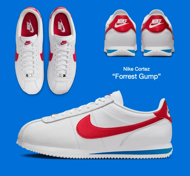 VTG Nike Cortez 30 Year Anniversary Shoes Mens Size 9 Forrest Gump OG Classic VTG Nike Cortez 30 Year Anniversary Shoes Mens Size 9  main image 4