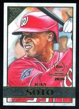 2020 Topps Gallery Preview Juan Soto National Baseball Card Day Nationals #GP-7